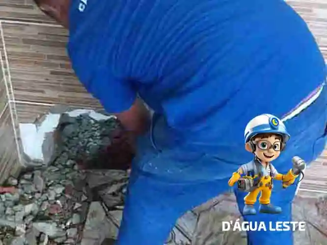 Serviço profissional de identificação de vazamento D’água Leste