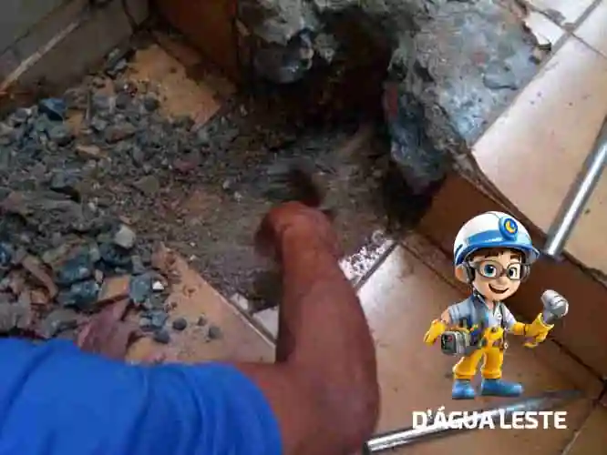 Empresa de caca de vazamento Sabesp na Zona Oeste